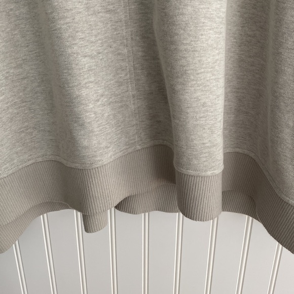 Sam Edelman light grey oversized hoodie SIZE S - Picture 7 of 12